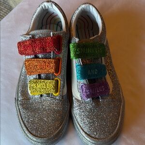 Vans rainbow glitter size 6.5 NWOB